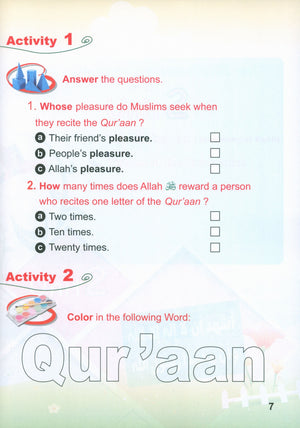 ICO Islamic Studies Textbook: Grade 2 (English - Light Edition)