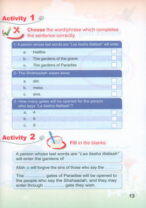 ICO Islamic Studies Textbook: Grade 2 (English - Light Edition)