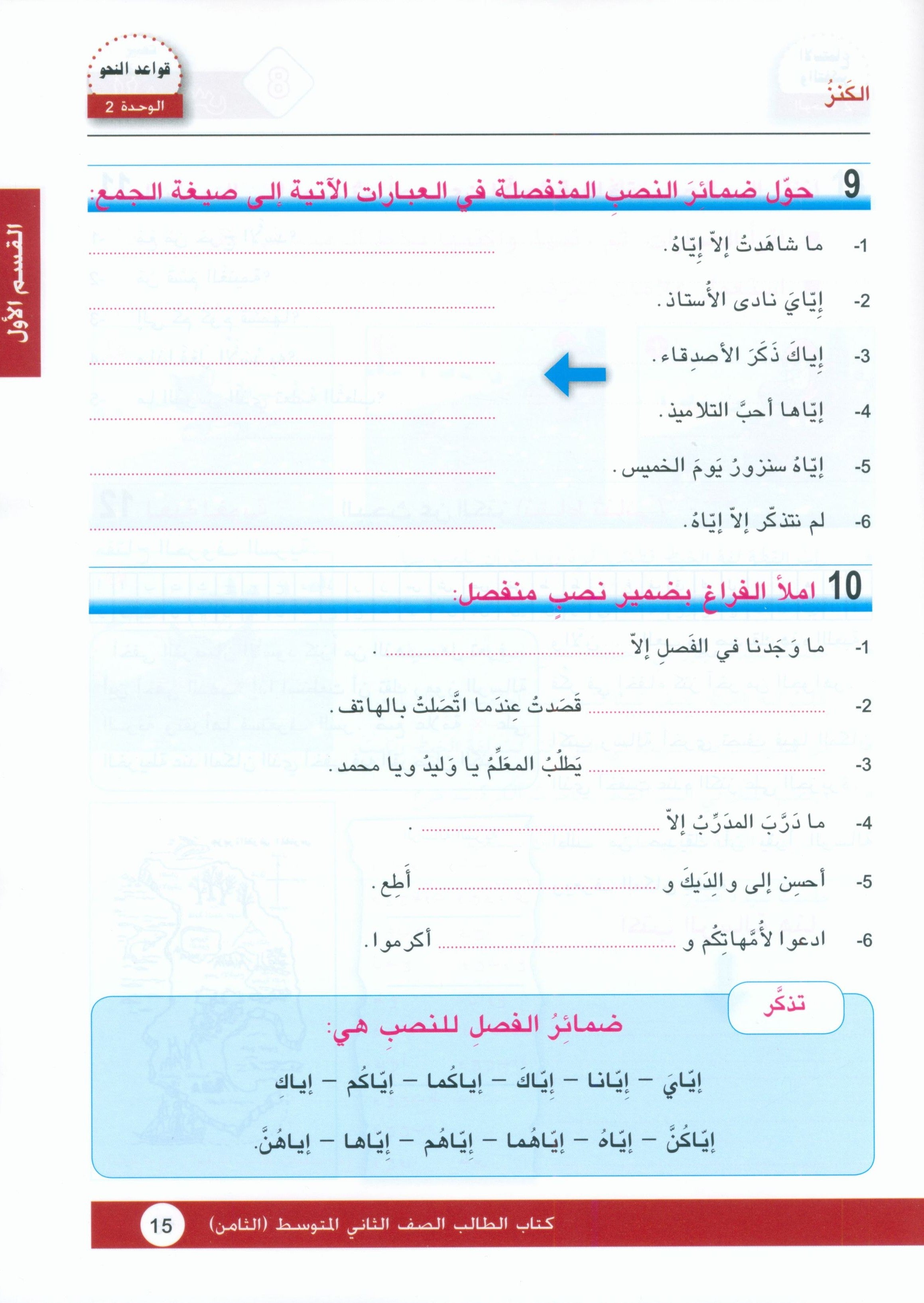 Arabic is the Language of Tomorrow: Textbook Level 8 العربية لغة الغد