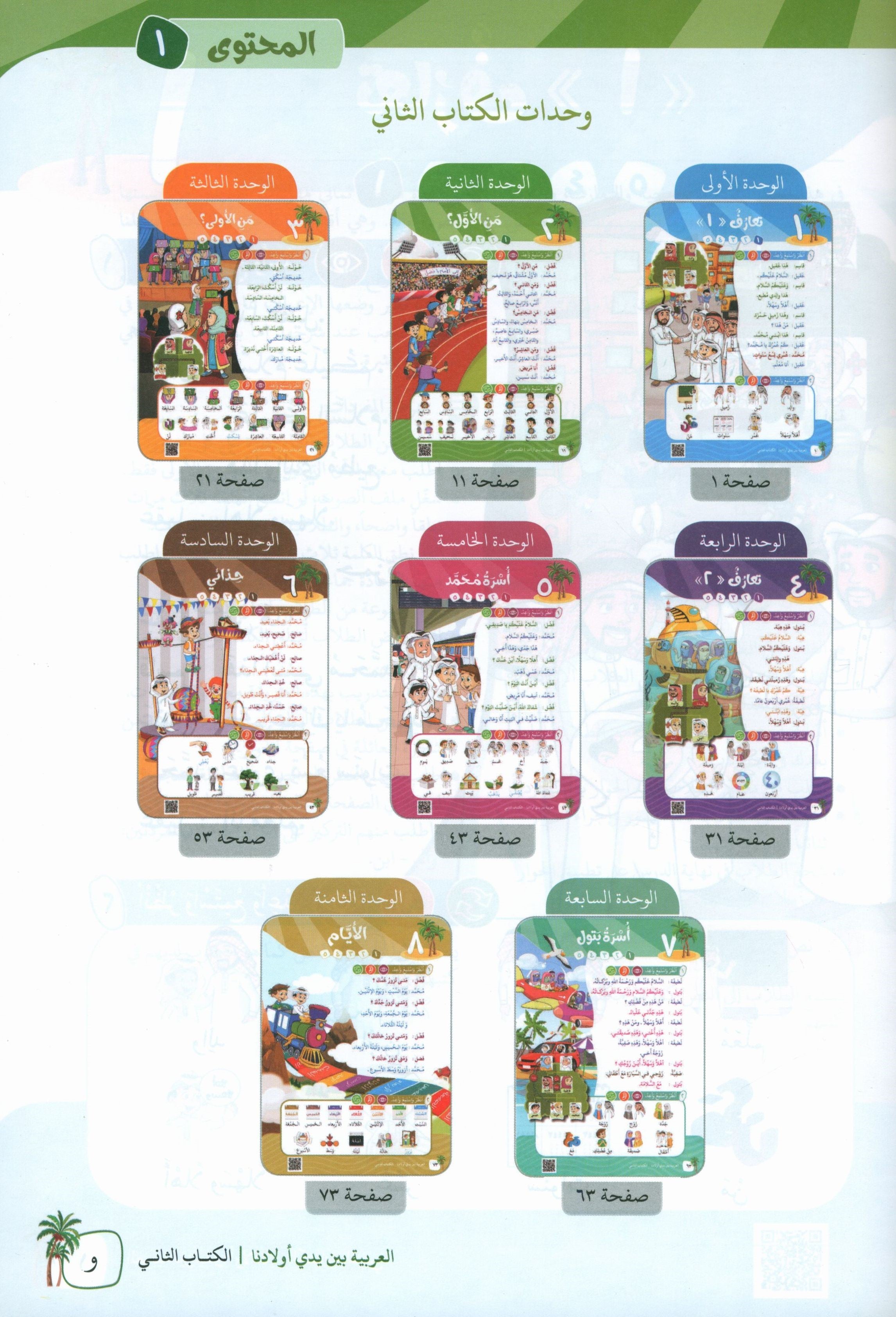 Arabic Between Our Children's Hands Teacher Guide Level 2 العربية بين يدي أولادنا