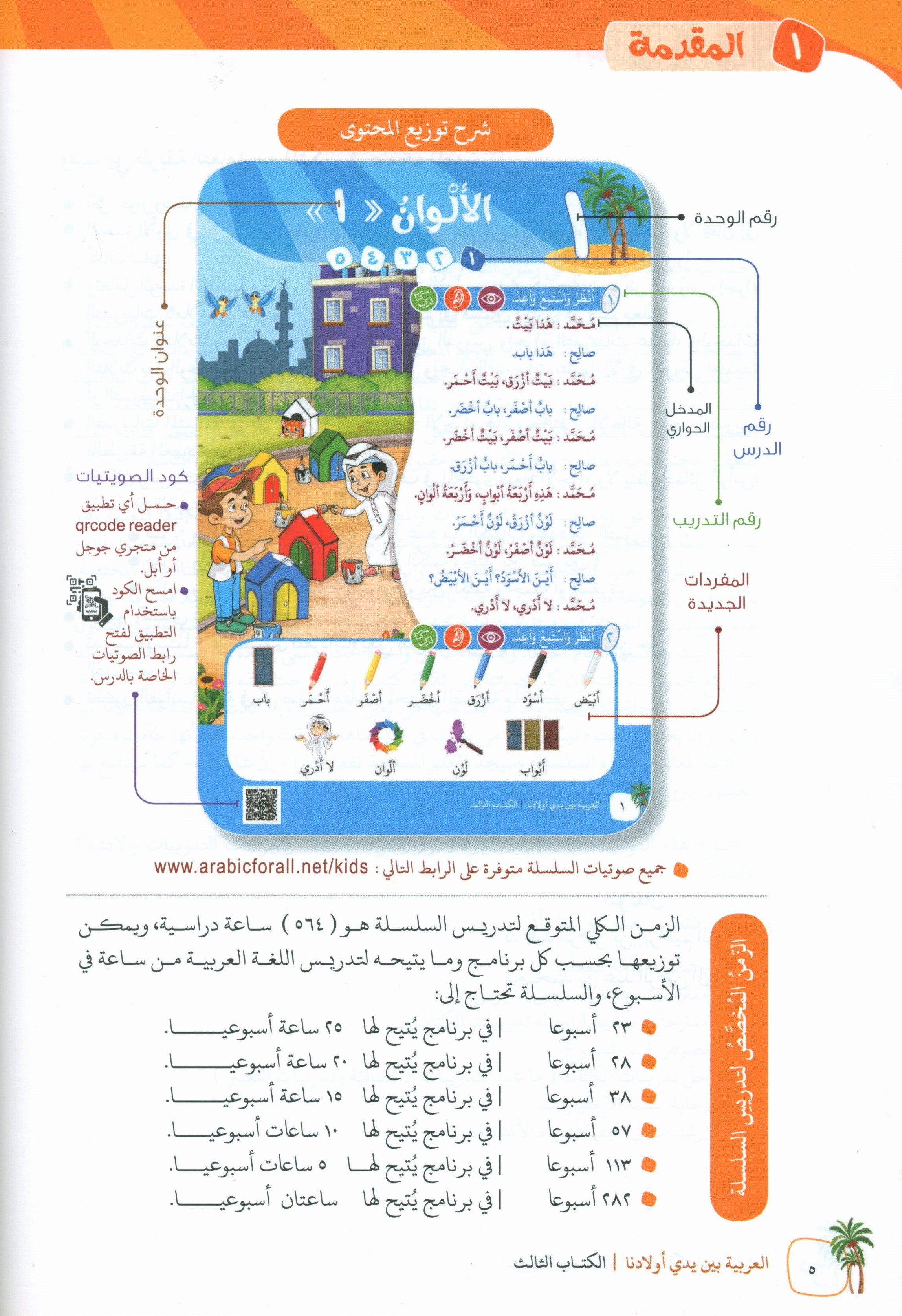 Arabic Between Our Children's Hands Teacher Guide Level 3 العربية بين يدي أولادنا