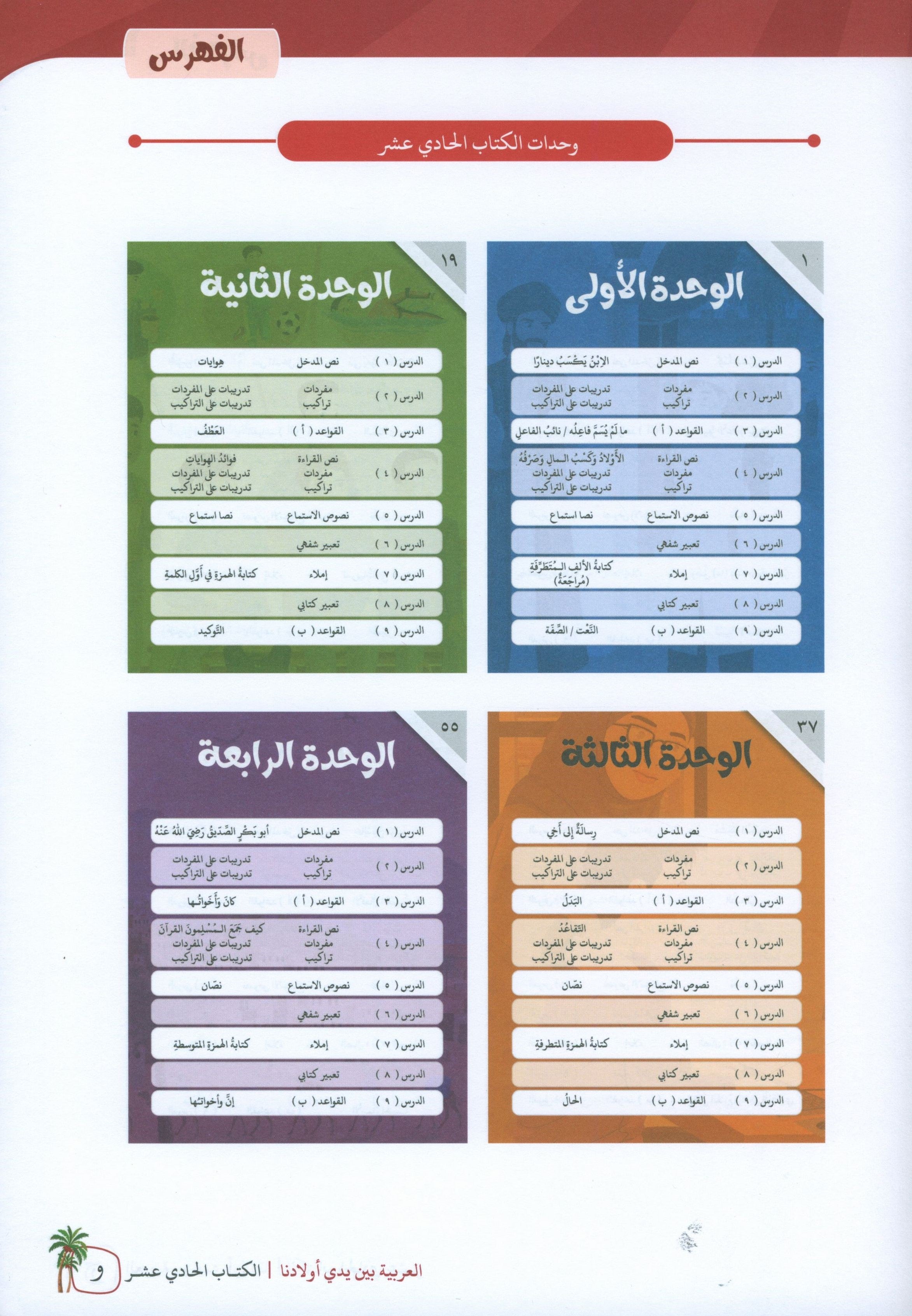 Arabic Between Our Children's Hands Teacher Guide Level 11 العربية بين يدي أولادنا
