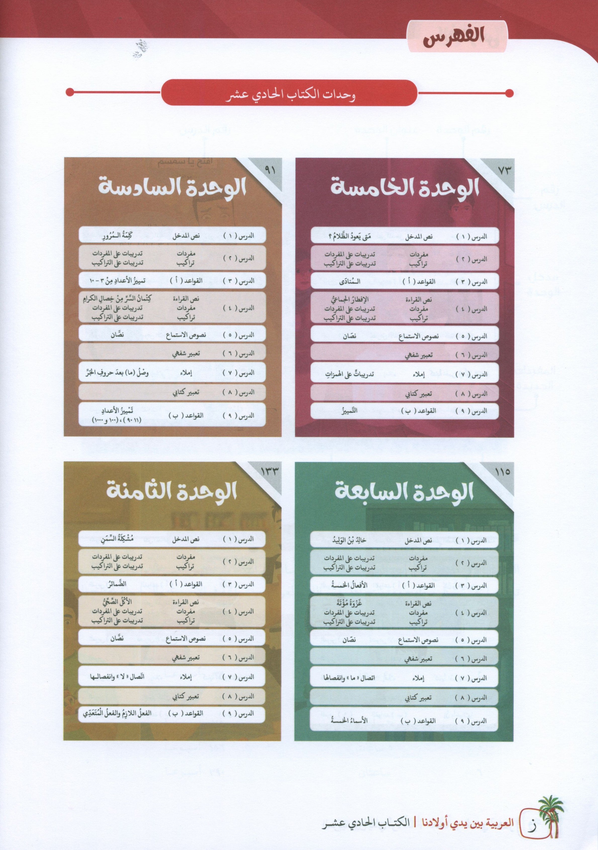 Arabic Between Our Children's Hands Teacher Guide Level 11 العربية بين يدي أولادنا