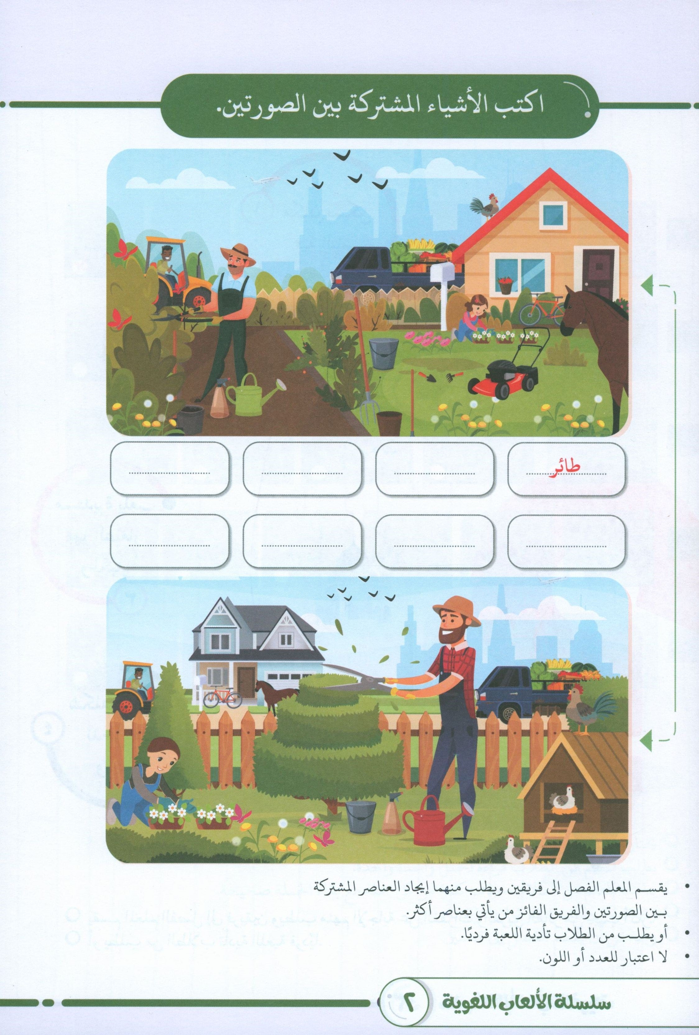 Language Games At Our Children's Hands - Book 2 الألعاب اللغوية بين يدي أولادنا
