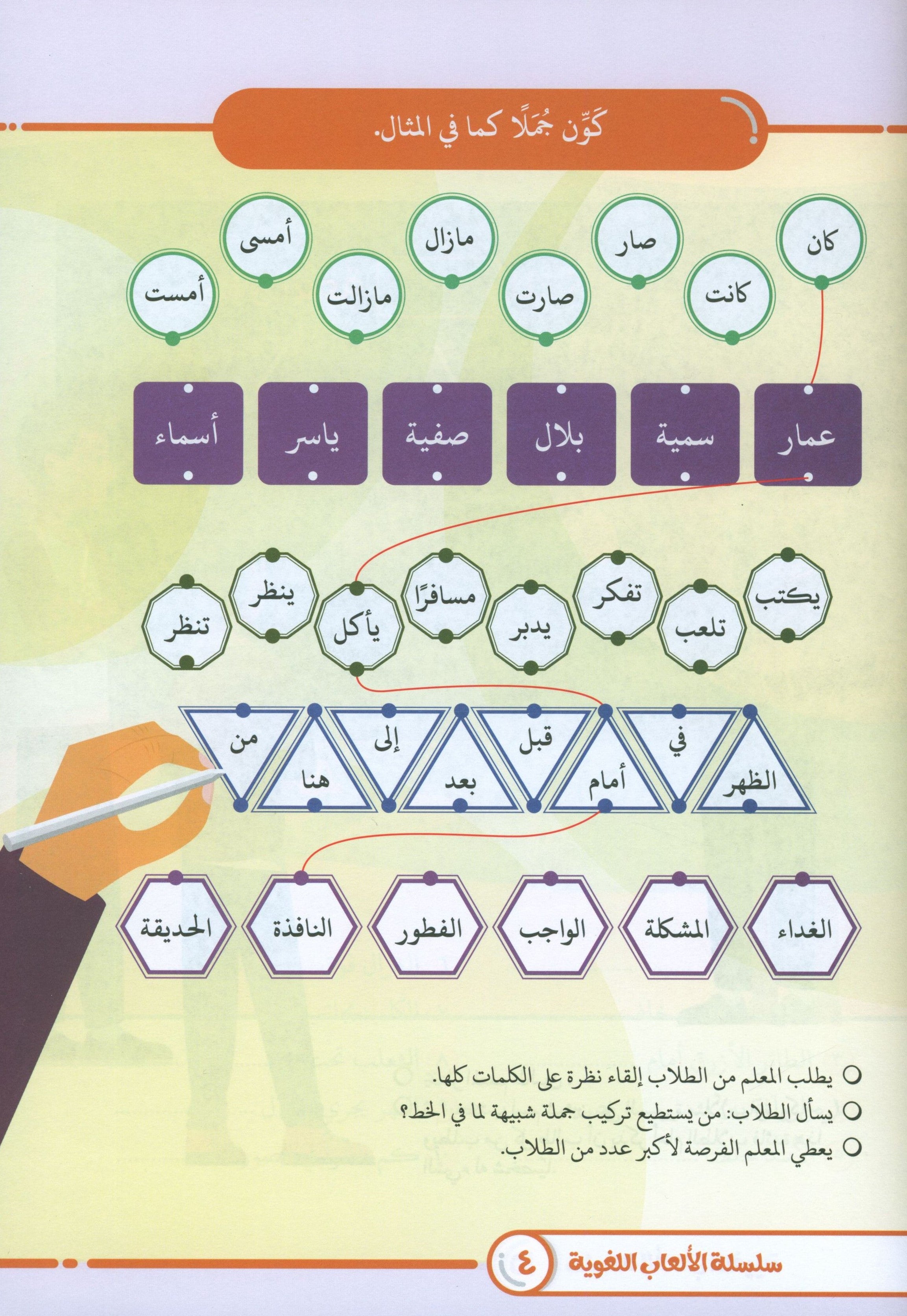 Language Games At Our Children's Hands - Book 3 الألعاب اللغوية بين يدي أولادنا