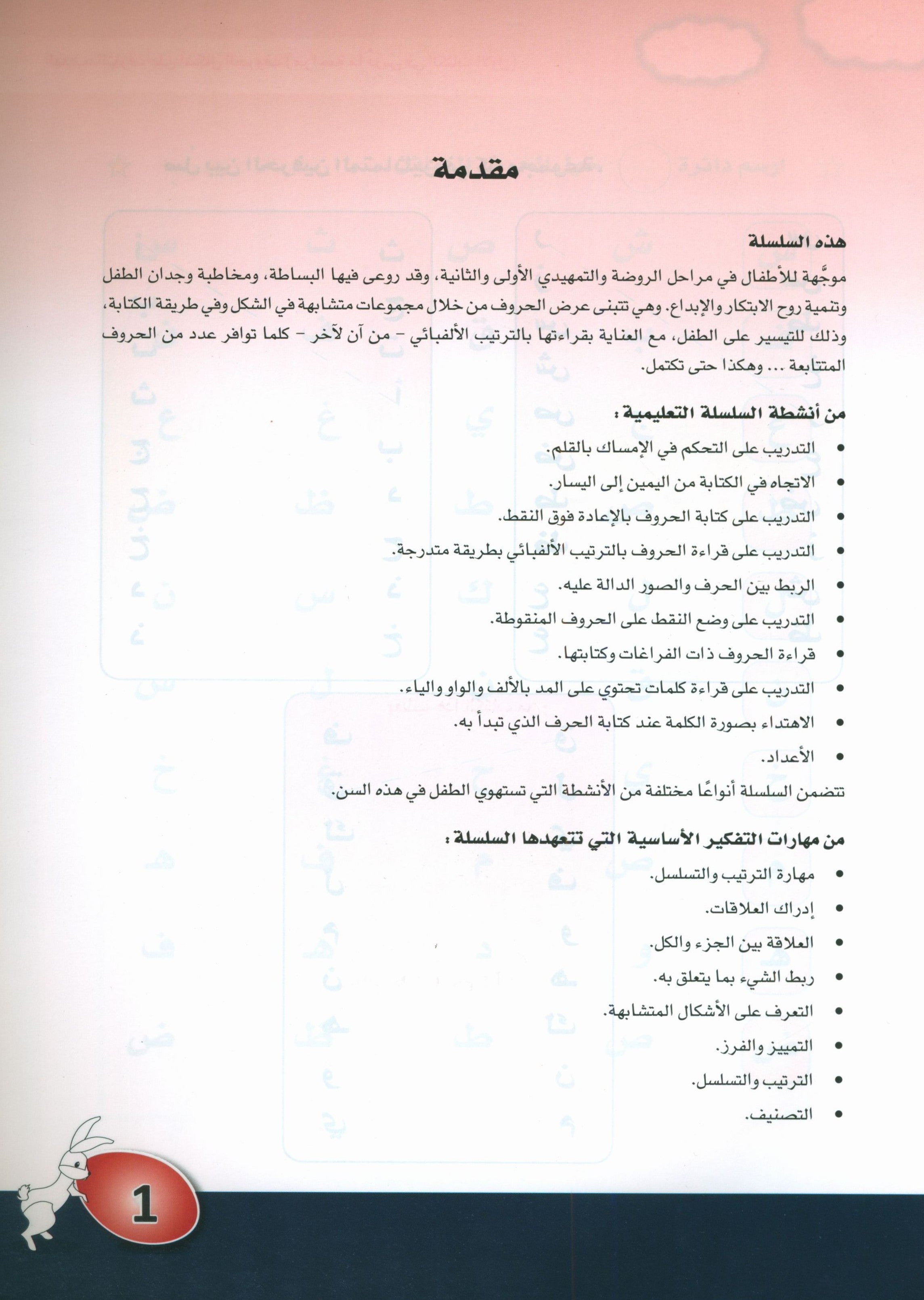 Arabic is the Language of Tomorrow: KG 1 العربية لغة الغد التمهيدي الأولى