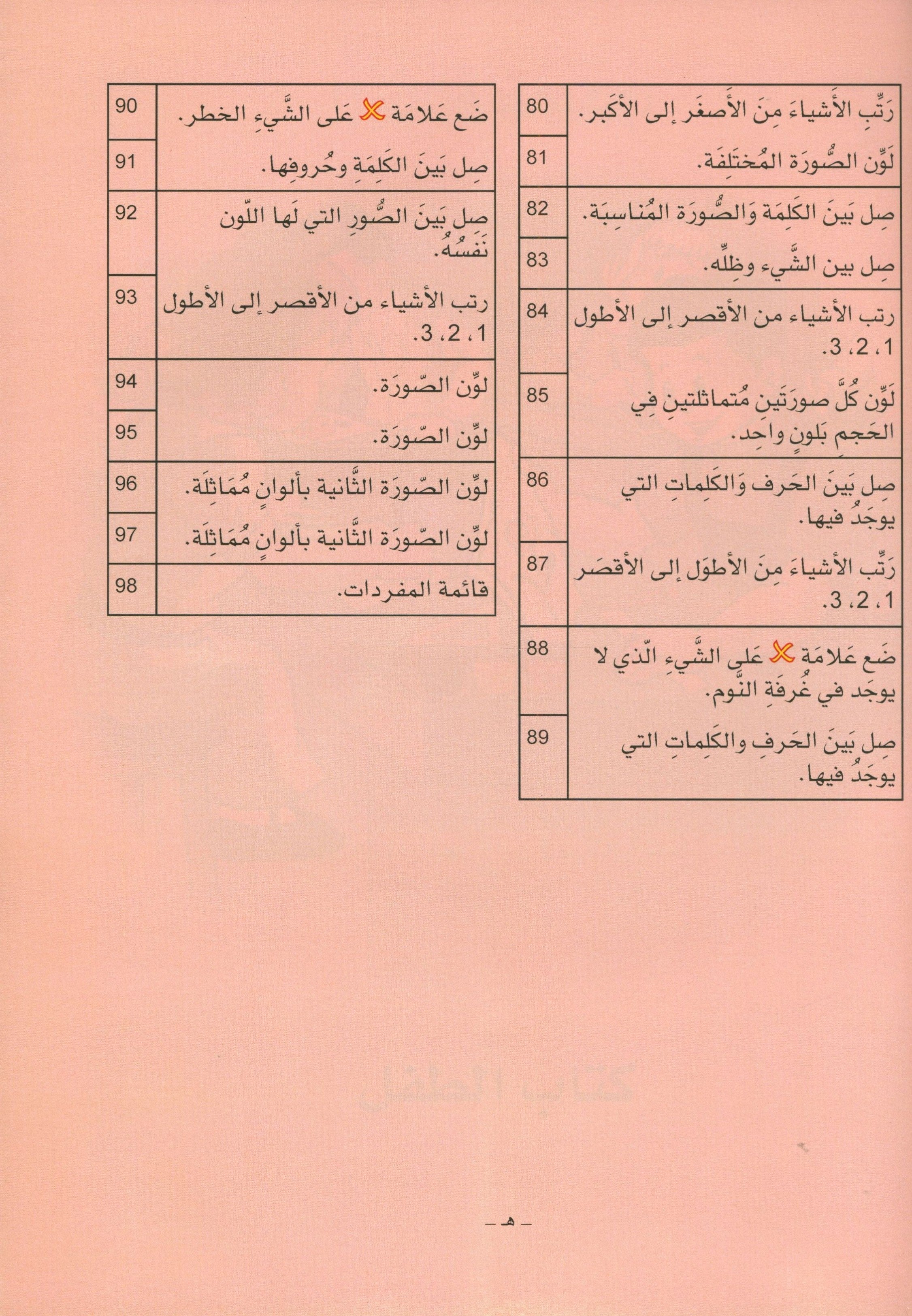 العربية لغة الغد للمتحدثين بغير اللغة الأم كتاب تمهيدي: (4-5) سنوات
