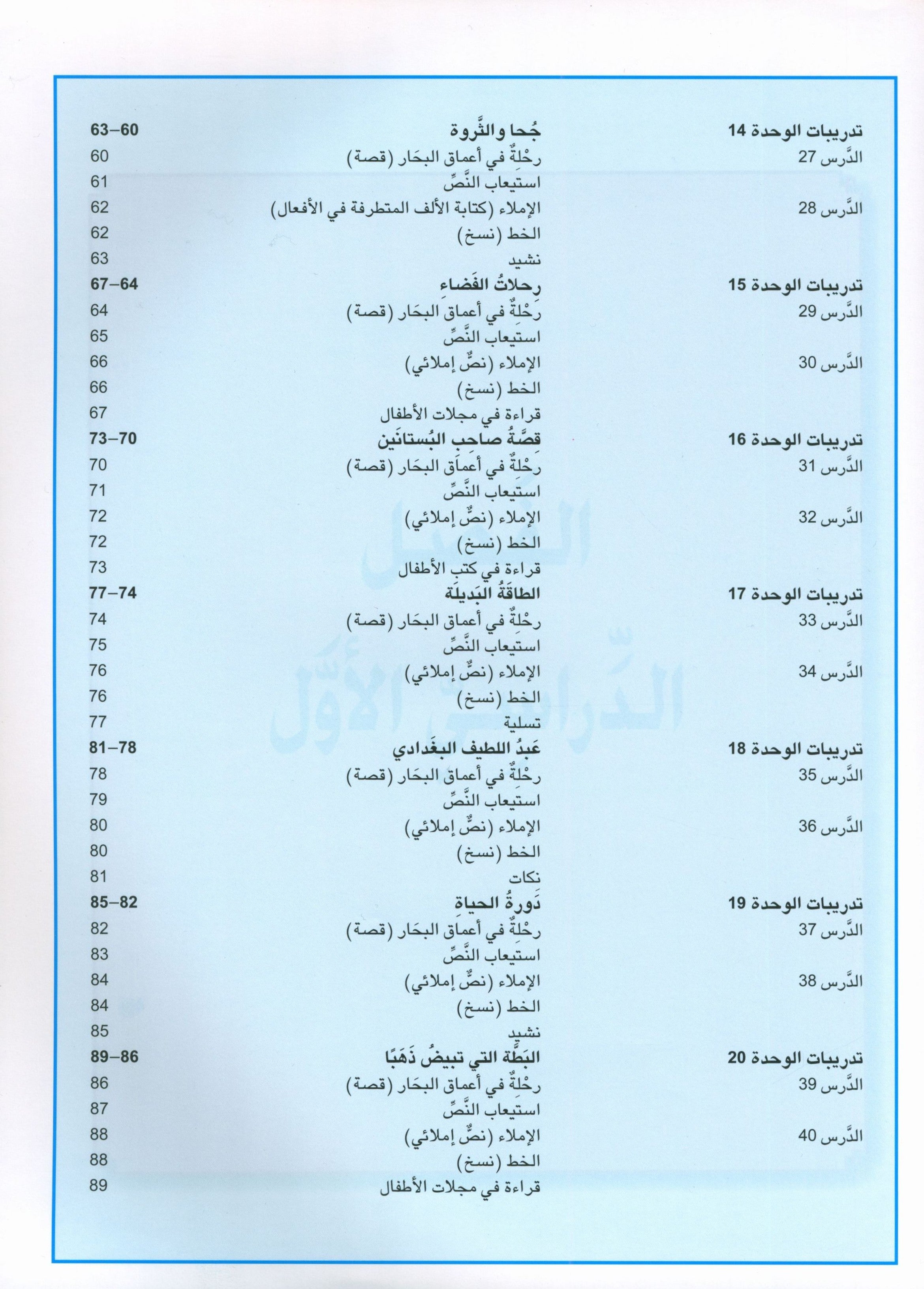 Arabic is the Language of Tomorrow: Workbook Level 6 العربية لغة الغد