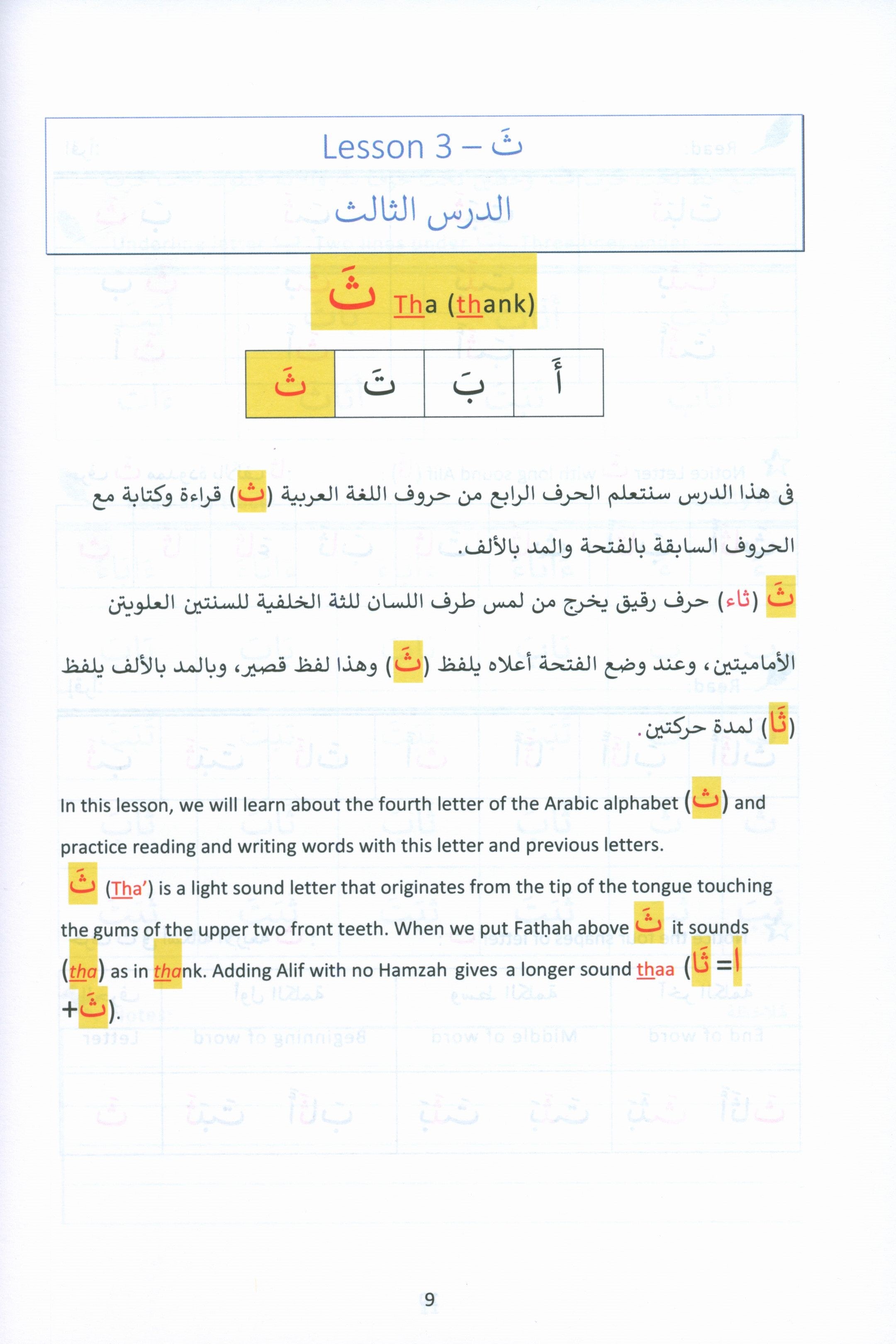 The Art of Reading Arabic: Part 1 فن قراءة العربية: الجزء الأول