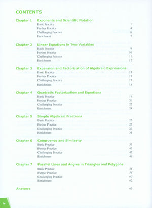 Dimensions Math Workbook 8A