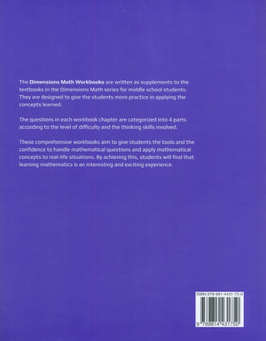 Dimensions Math Workbook 7B