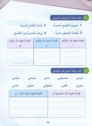 Arabic Sanabel Handwriting Skills Level 3 سنابل المهارات الكتابية