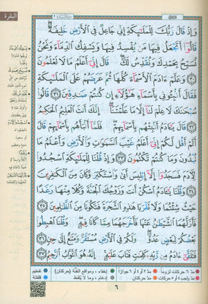 Color Coded Tajweed Quran (Silver & Gold Cover)
