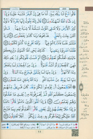 Color Coded Tajweed Quran Economic Version 10