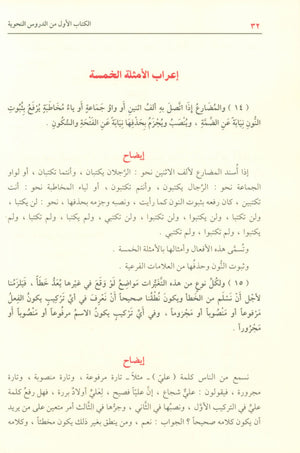 Ad-Duroos an-Nahwiyyah (Arabic Language) الدروس النحوية