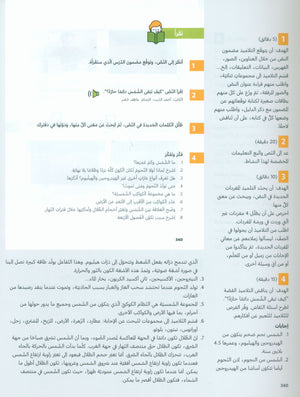 دليل المعلم للغة العربية: الصف السادس الجزء الثاني