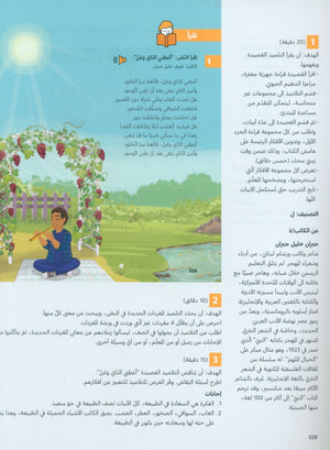 دليل المعلم للغة العربية: الصف السادس الجزء الثاني