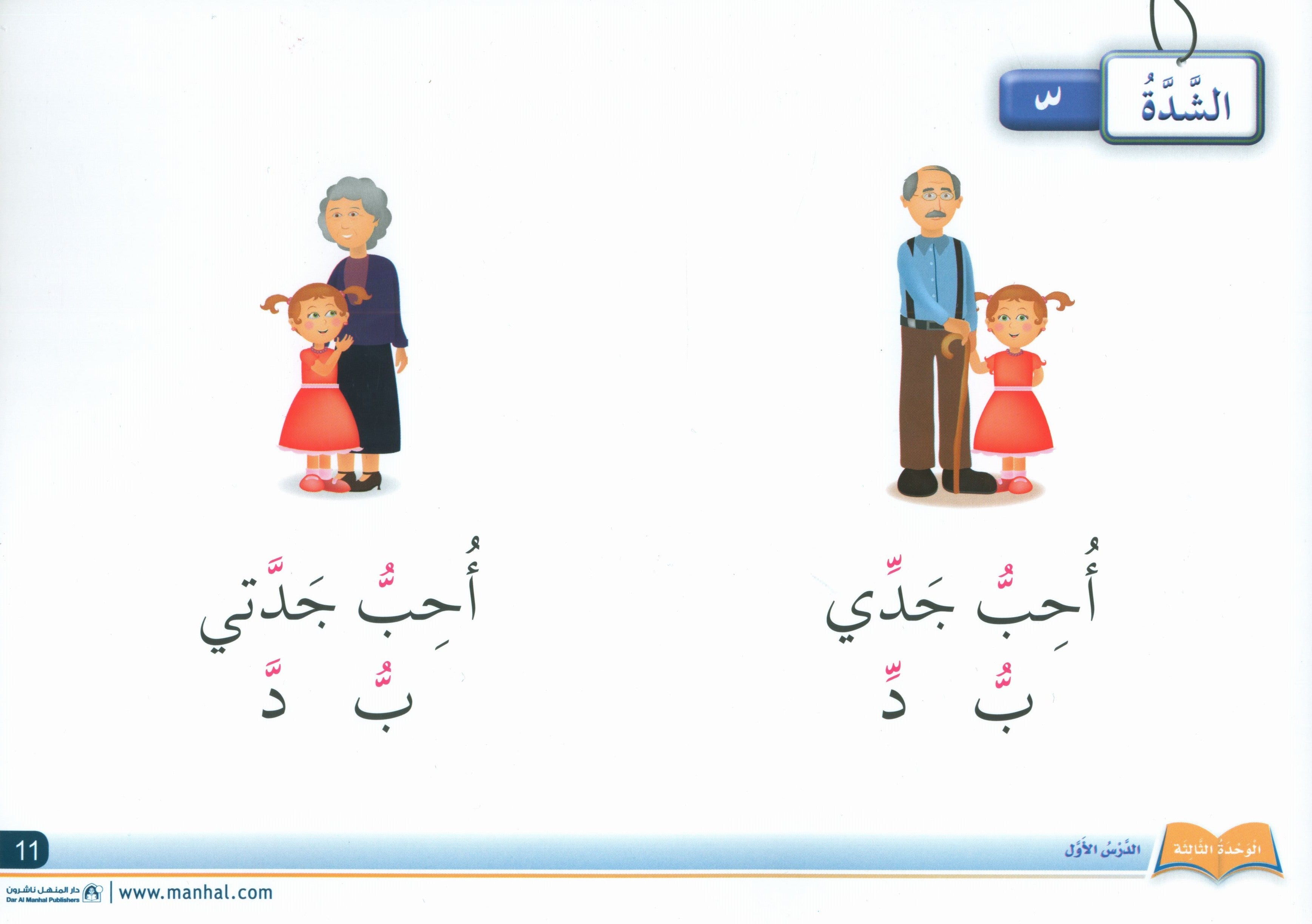 Arabic Friends Flash Cards Level 1 أصدقاء العربية البطاقات التعليميه