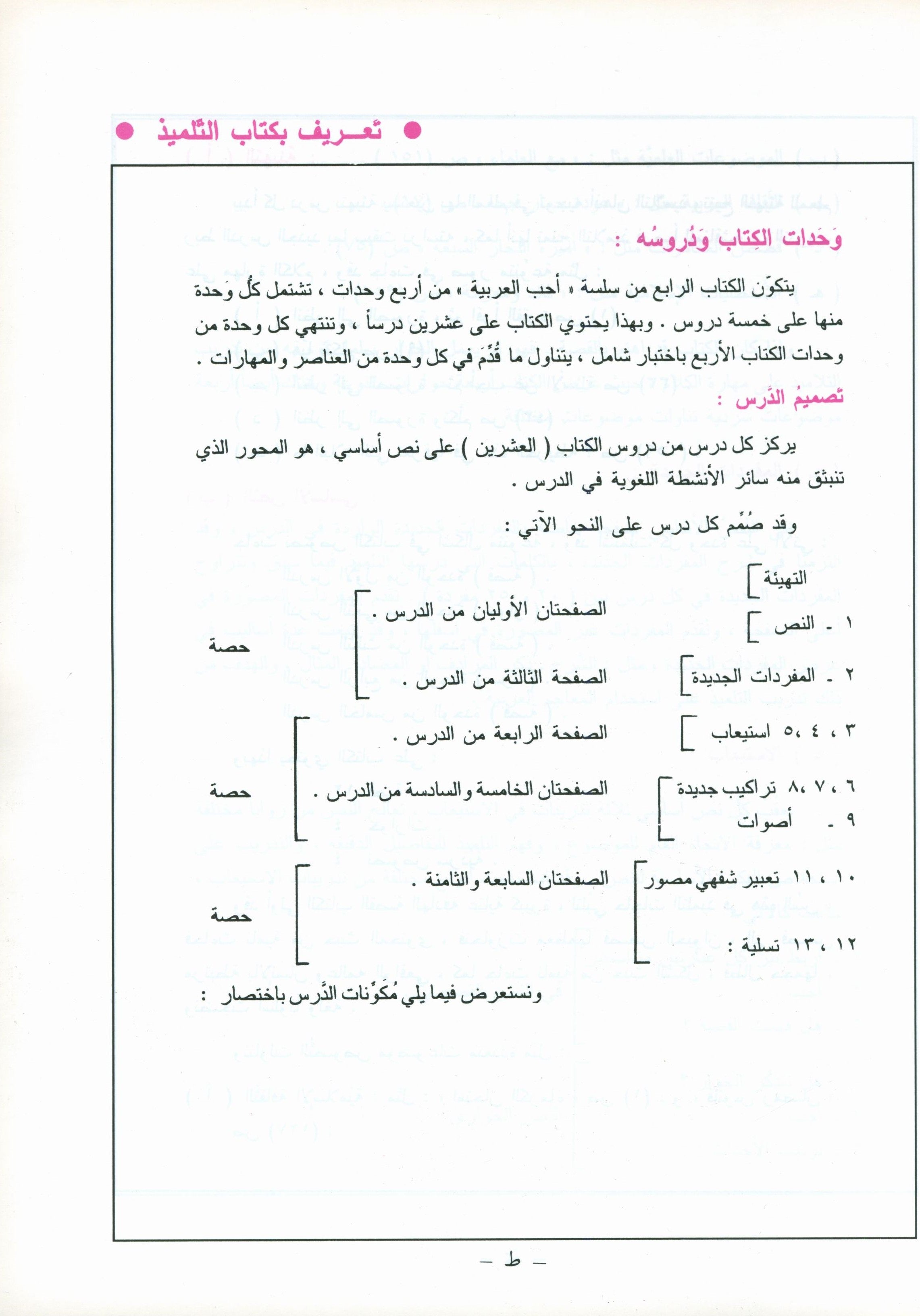 I Love Arabic Teacher Book Level 4 أحب العربية