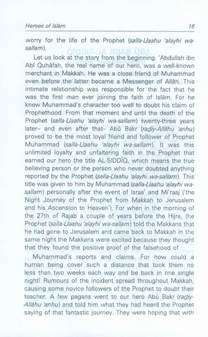 Heroes of Islam - Hard Cover