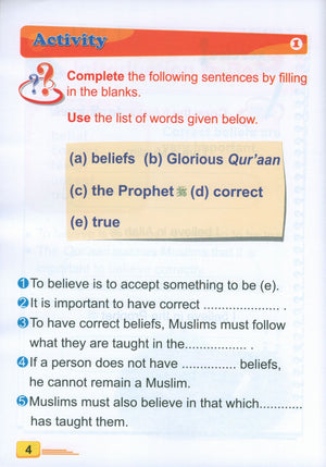 ICO Islamic Studies Textbook Level 1 Part 1