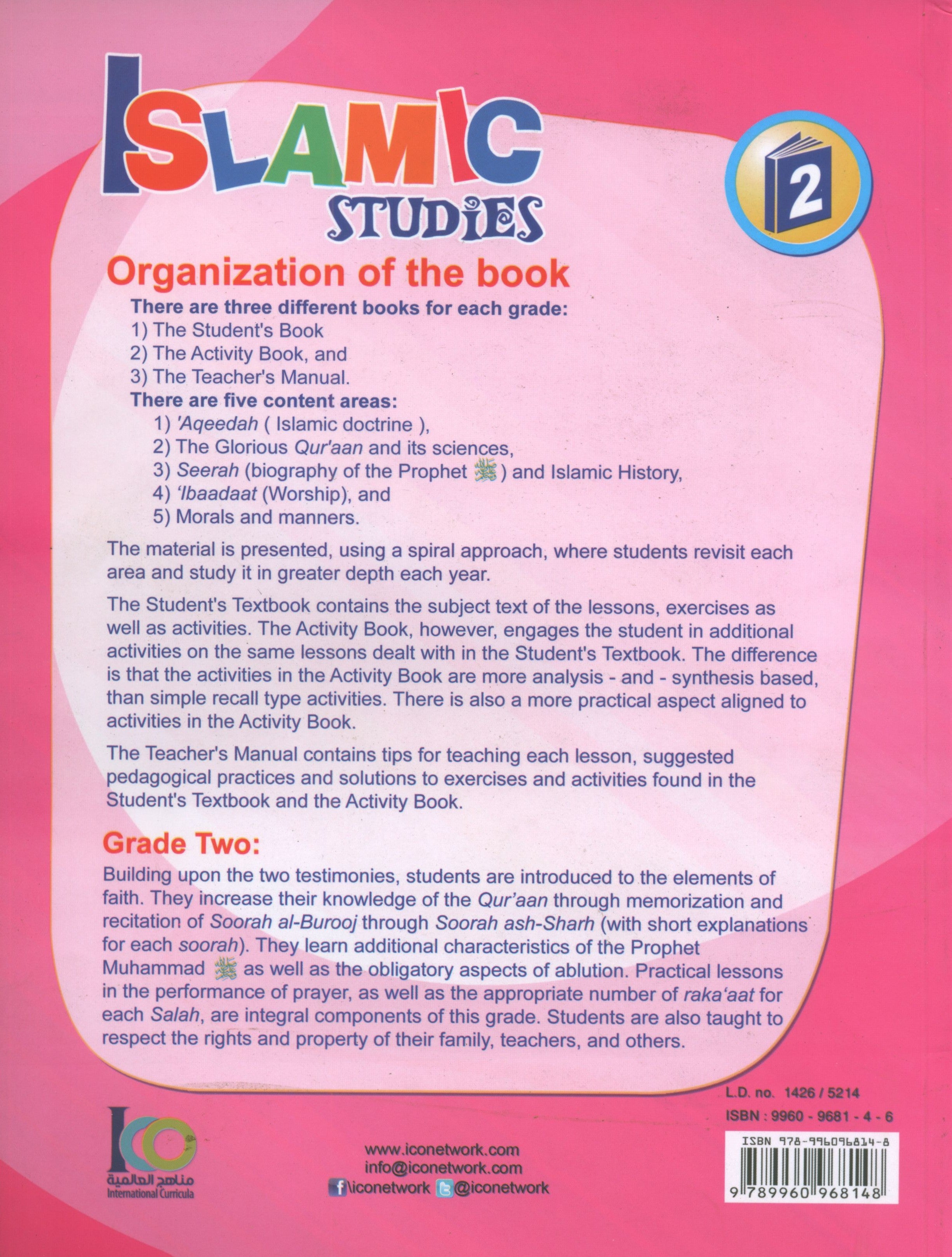 ICO Islamic Studies Textbook Level 2 Part 2