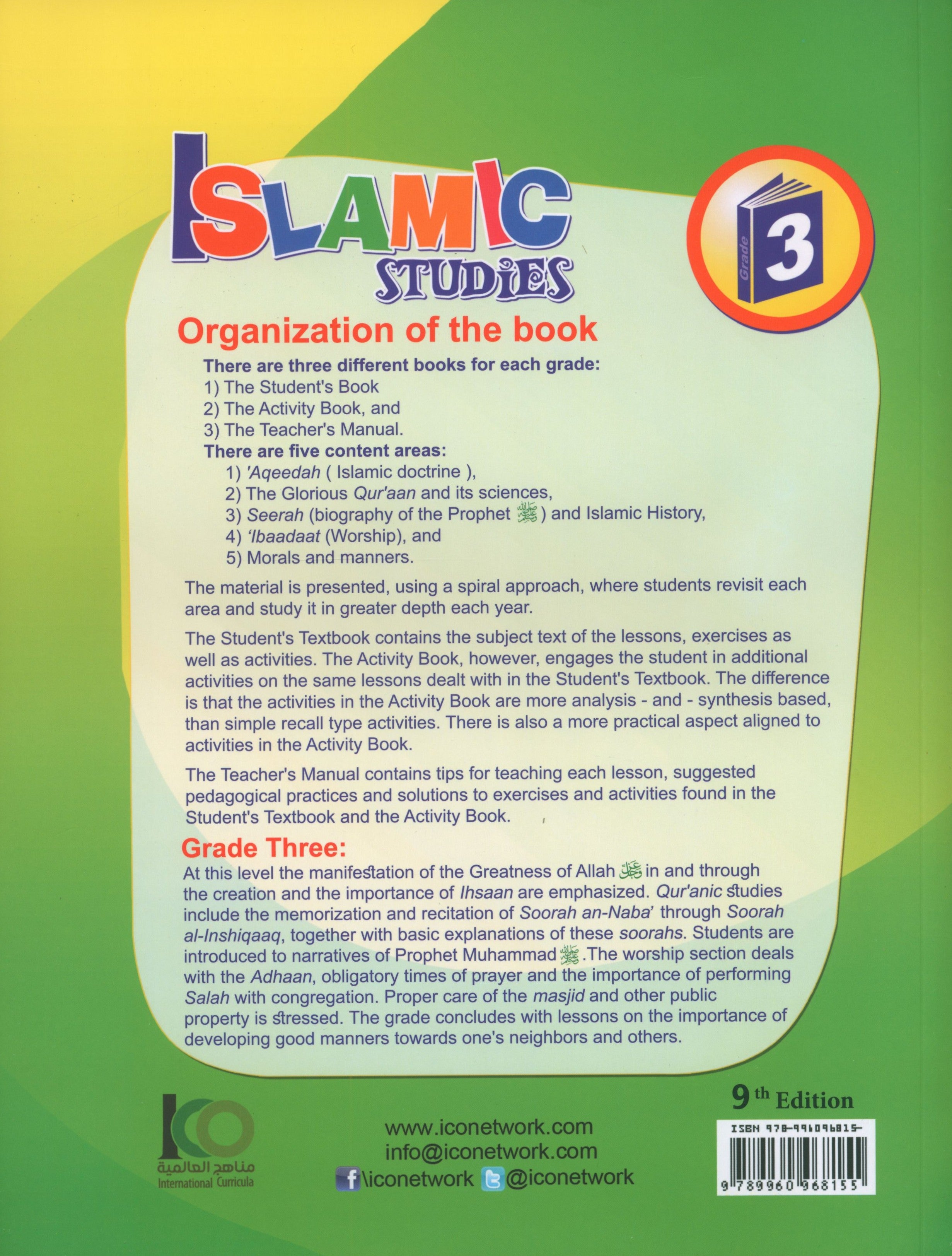 ICO Islamic Studies Textbook Level 3 Part 2