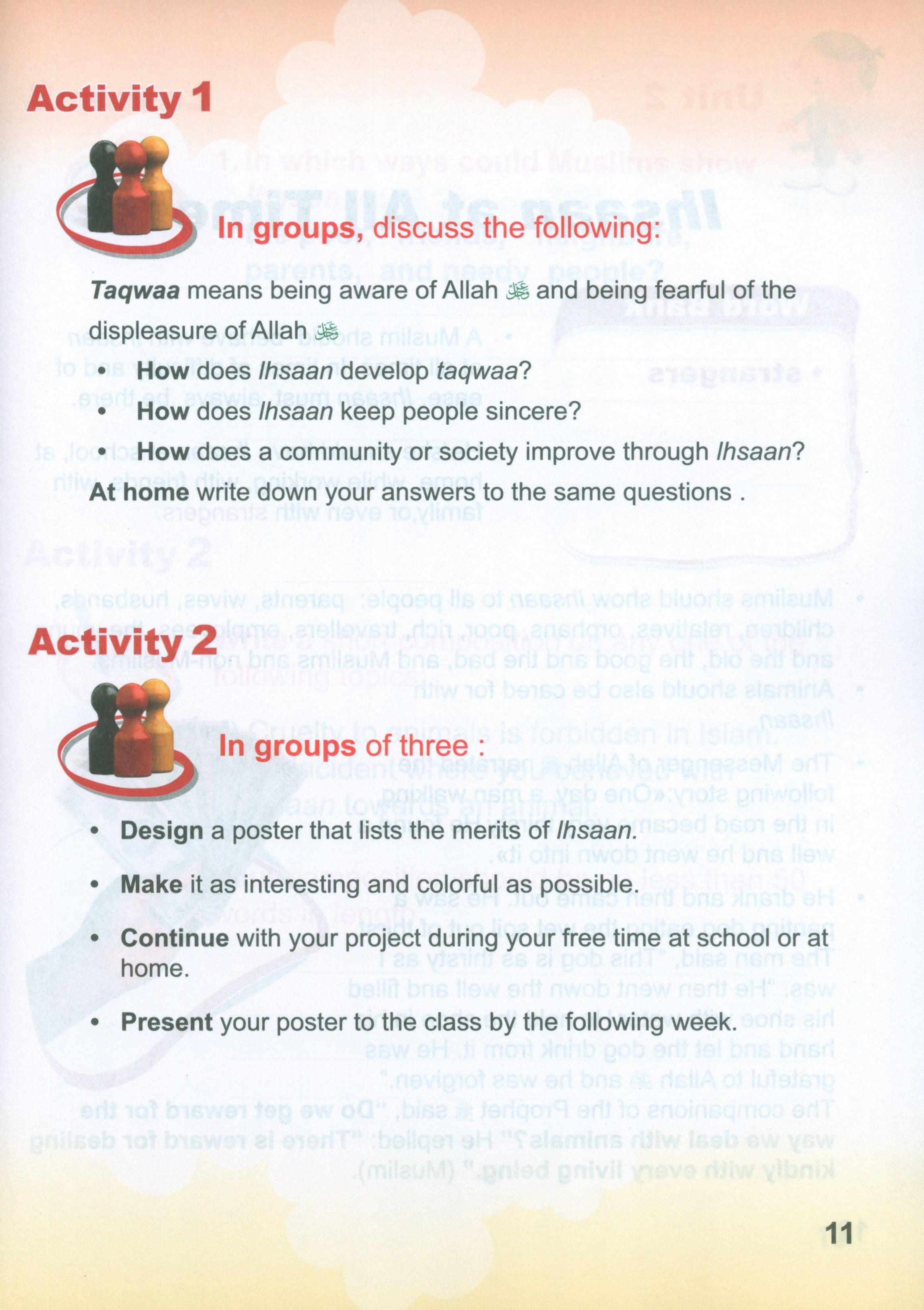 ICO Islamic Studies Textbook: Grade 3 (English - Light Edition)
