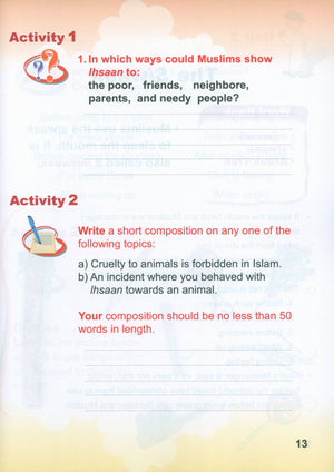 ICO Islamic Studies Textbook: Grade 3 (English - Light Edition)