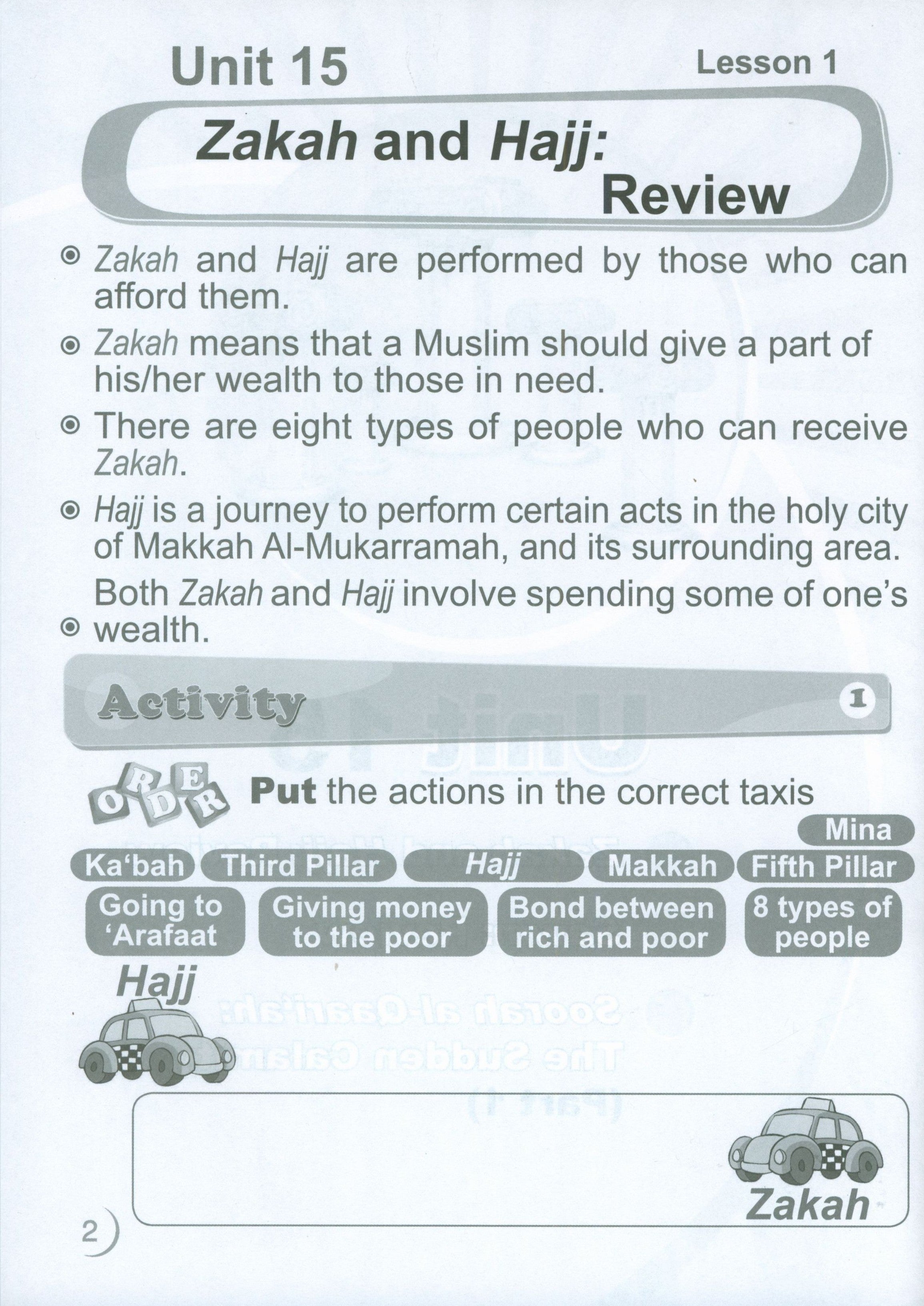 ICO Islamic Studies Workbook Level 1 Part 2