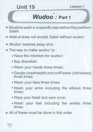 ICO Islamic Studies Workbook Level 1 Part 2