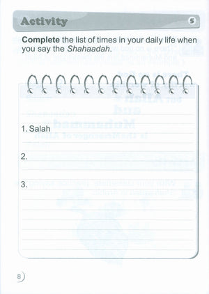 ICO Islamic Studies Workbook Level 1 Part 1