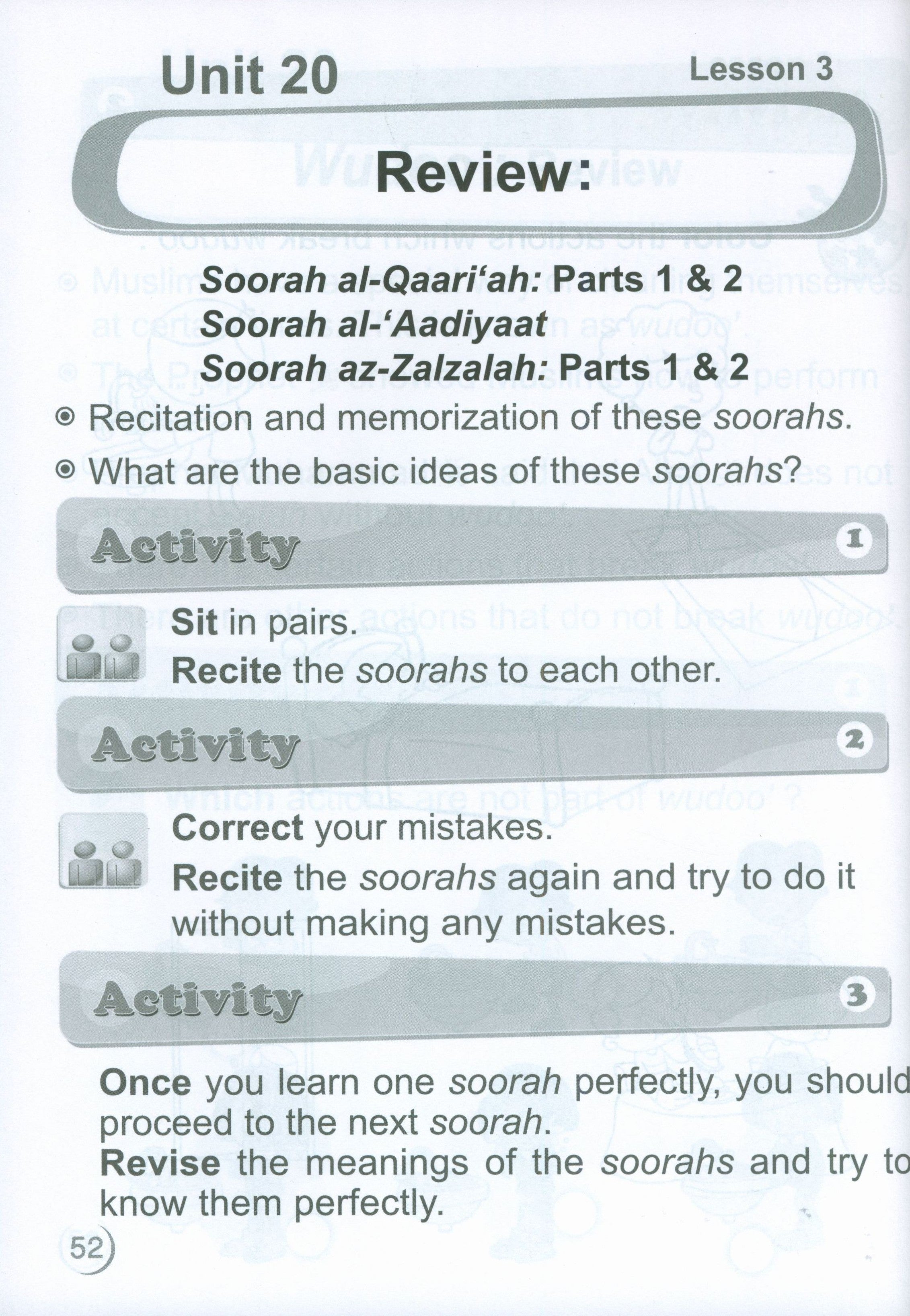 ICO Islamic Studies Workbook Level 1 Part 2
