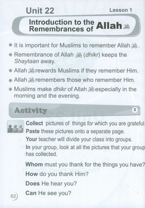 ICO Islamic Studies Workbook Level 1 Part 2