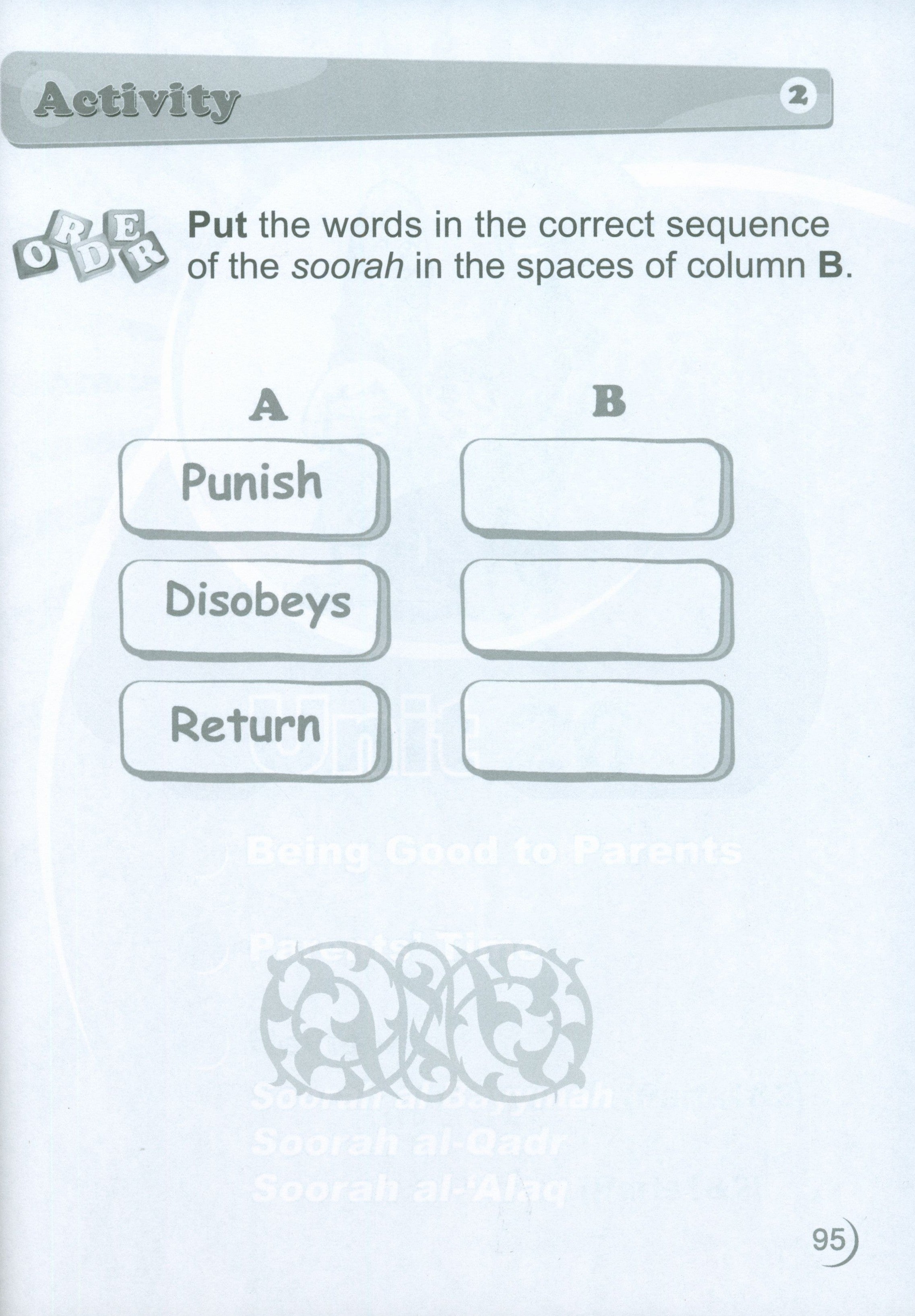 ICO Islamic Studies Workbook Level 1 Part 2