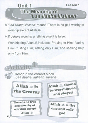 ICO Islamic Studies Workbook Level 2 Part 1