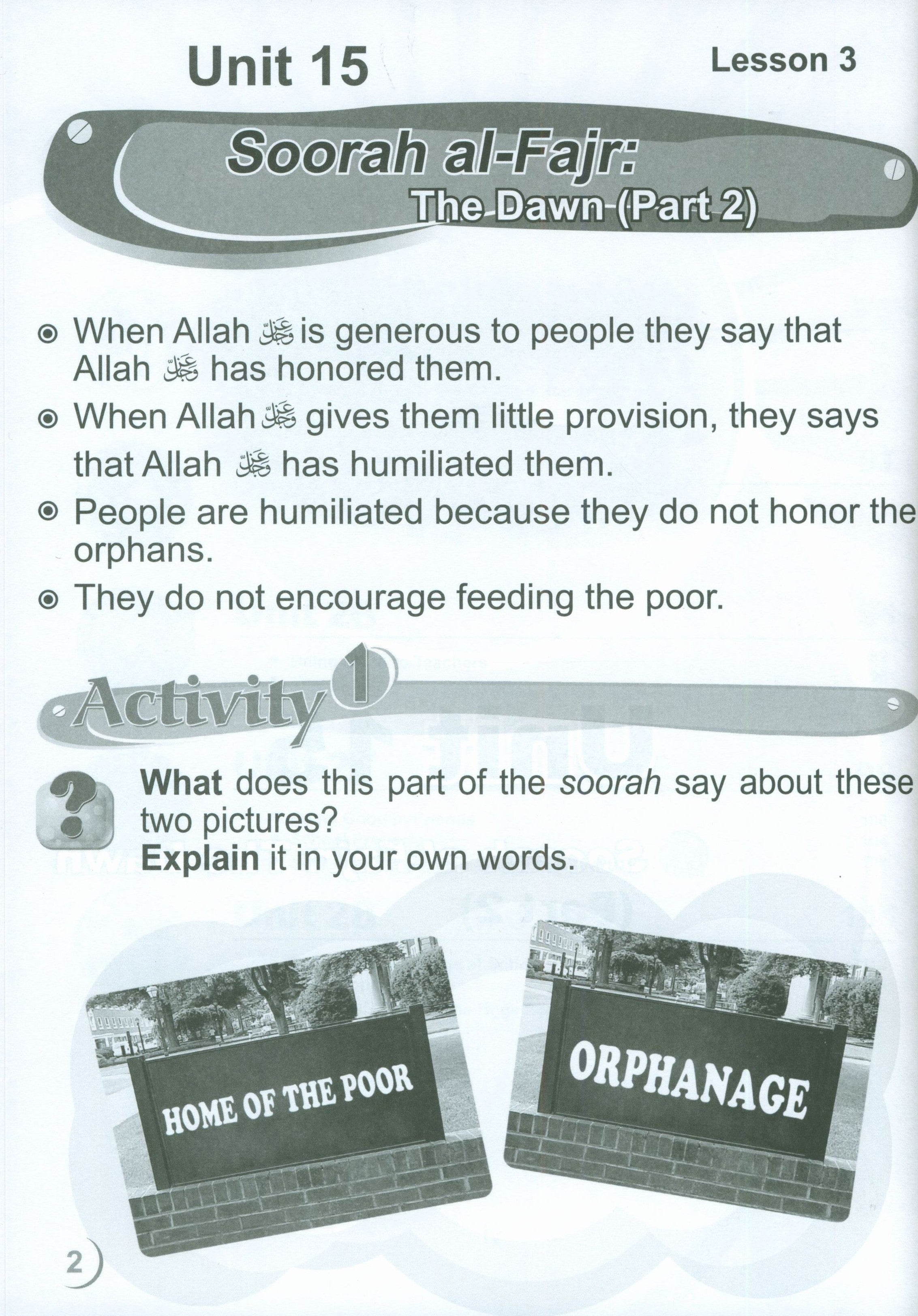 ICO Islamic Studies Workbook Level 2 Part 2