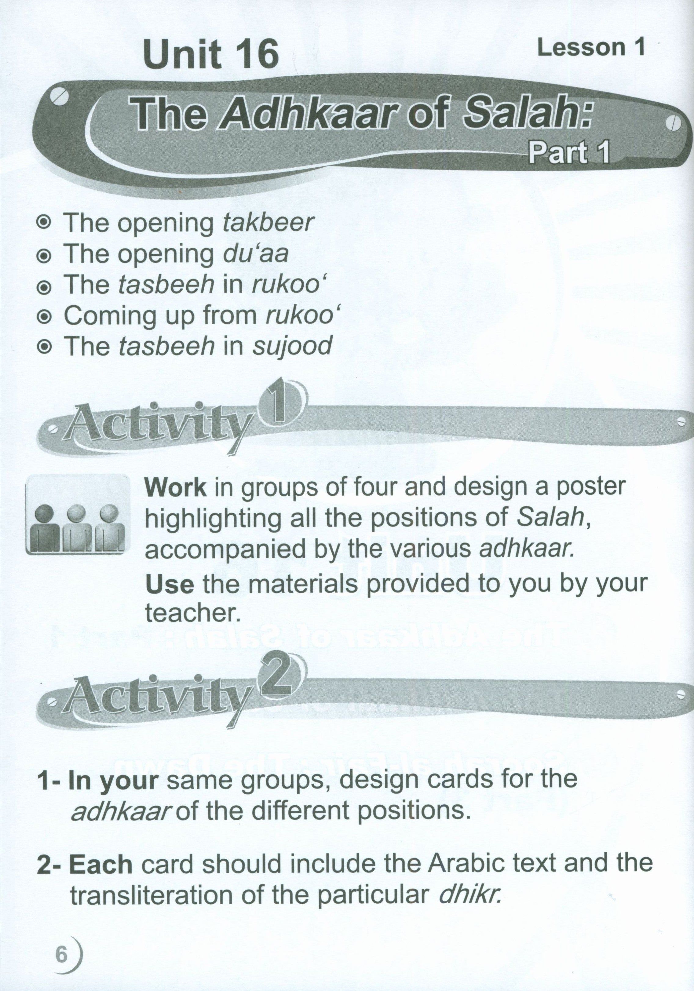 ICO Islamic Studies Workbook Level 2 Part 2
