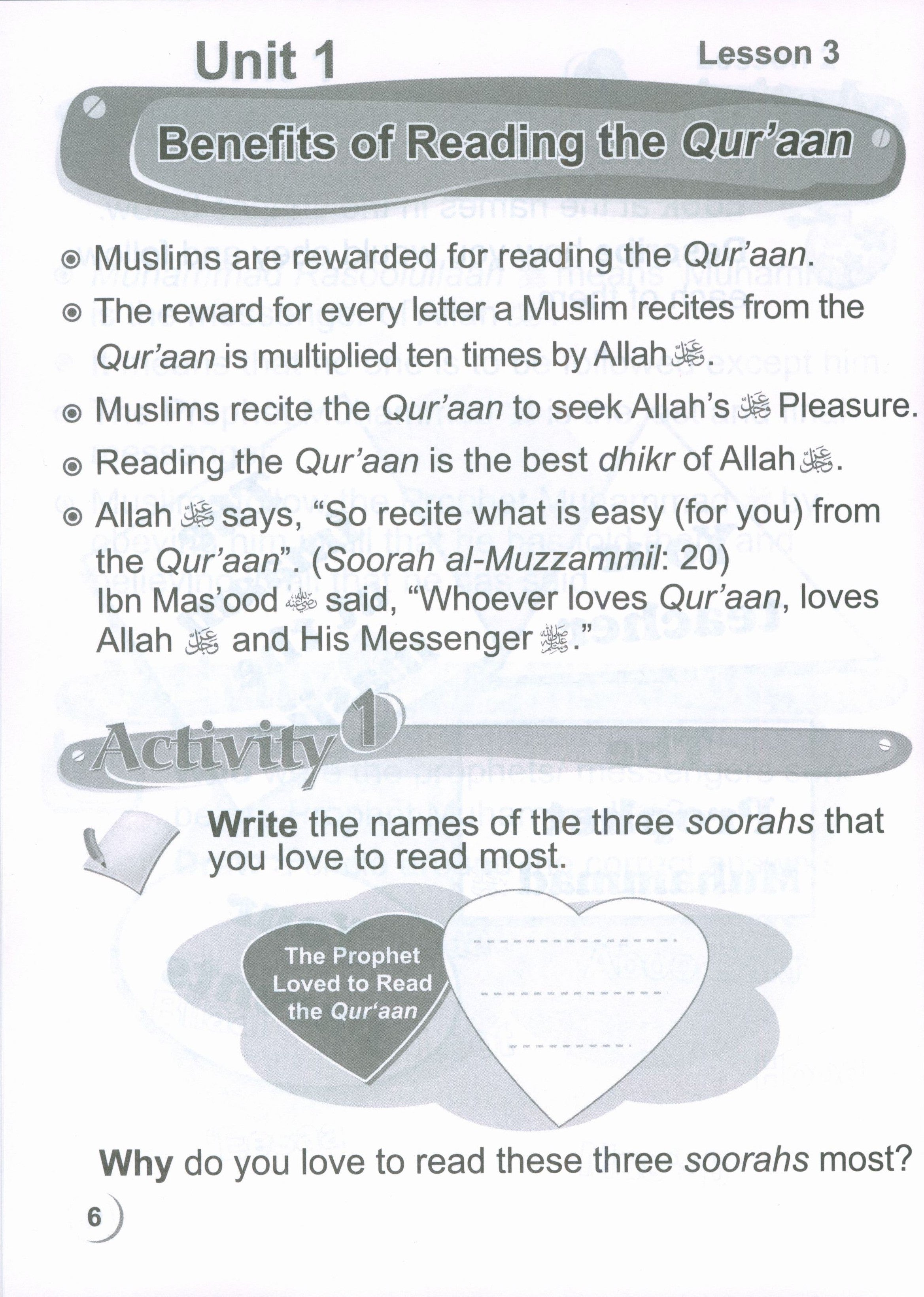 ICO Islamic Studies Workbook Level 2 Part 1