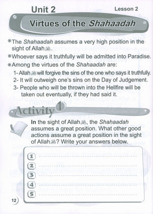 ICO Islamic Studies Workbook Level 2 Part 1
