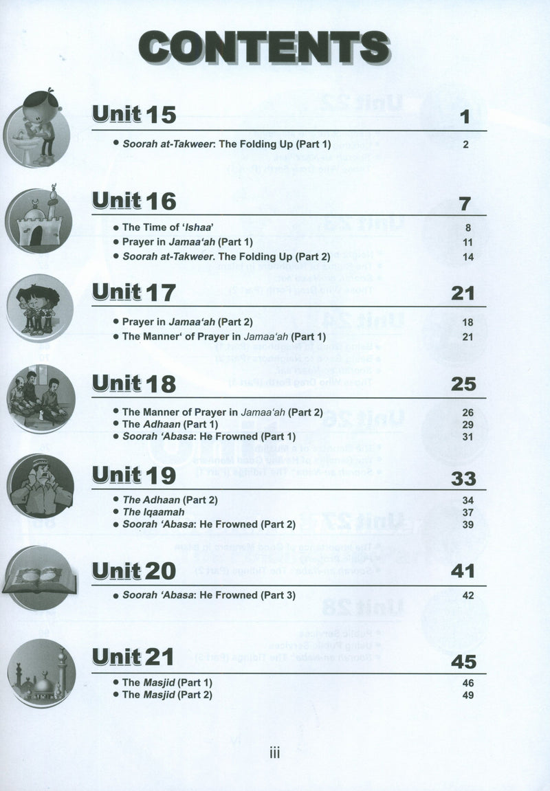 ICO Islamic Studies Workbook Level 3 Part 2