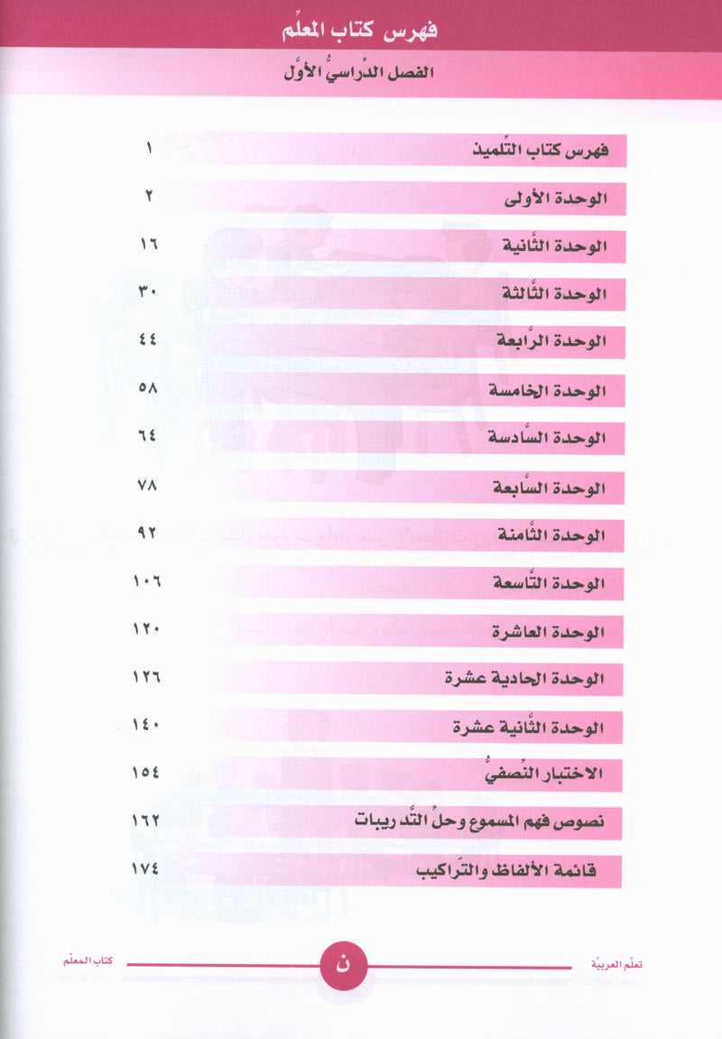 ICO Learn Arabic Teacher Book Level 1 Part 1 تعلم العربية كتاب المعلم