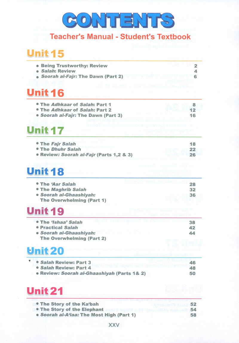 ICO Islamic Studies Teacher's Manual Level 2 Part 2