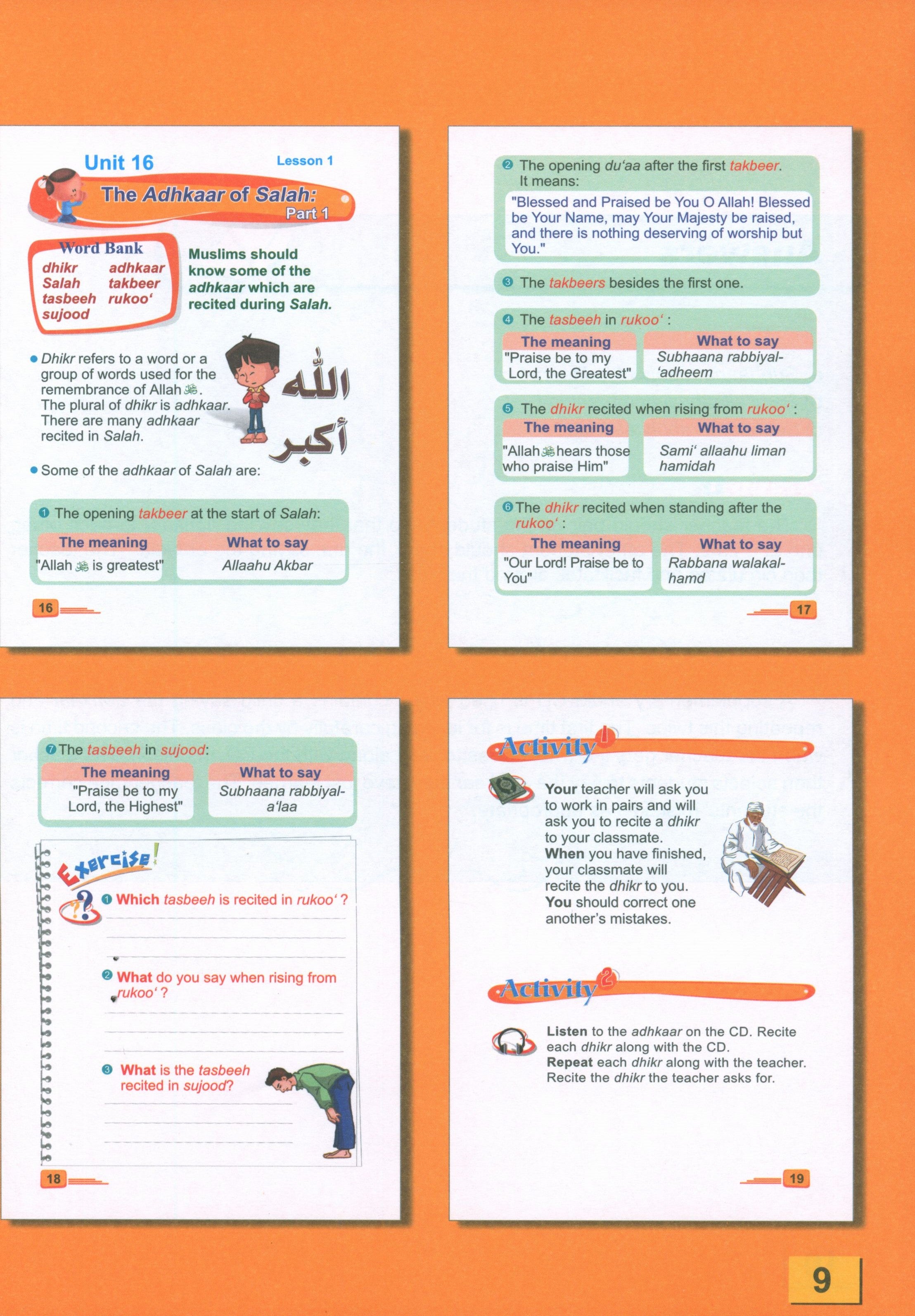 دليل معلم الدراسات الإسلامية لمؤسسة ICO المستوى الثاني الجزء الثاني