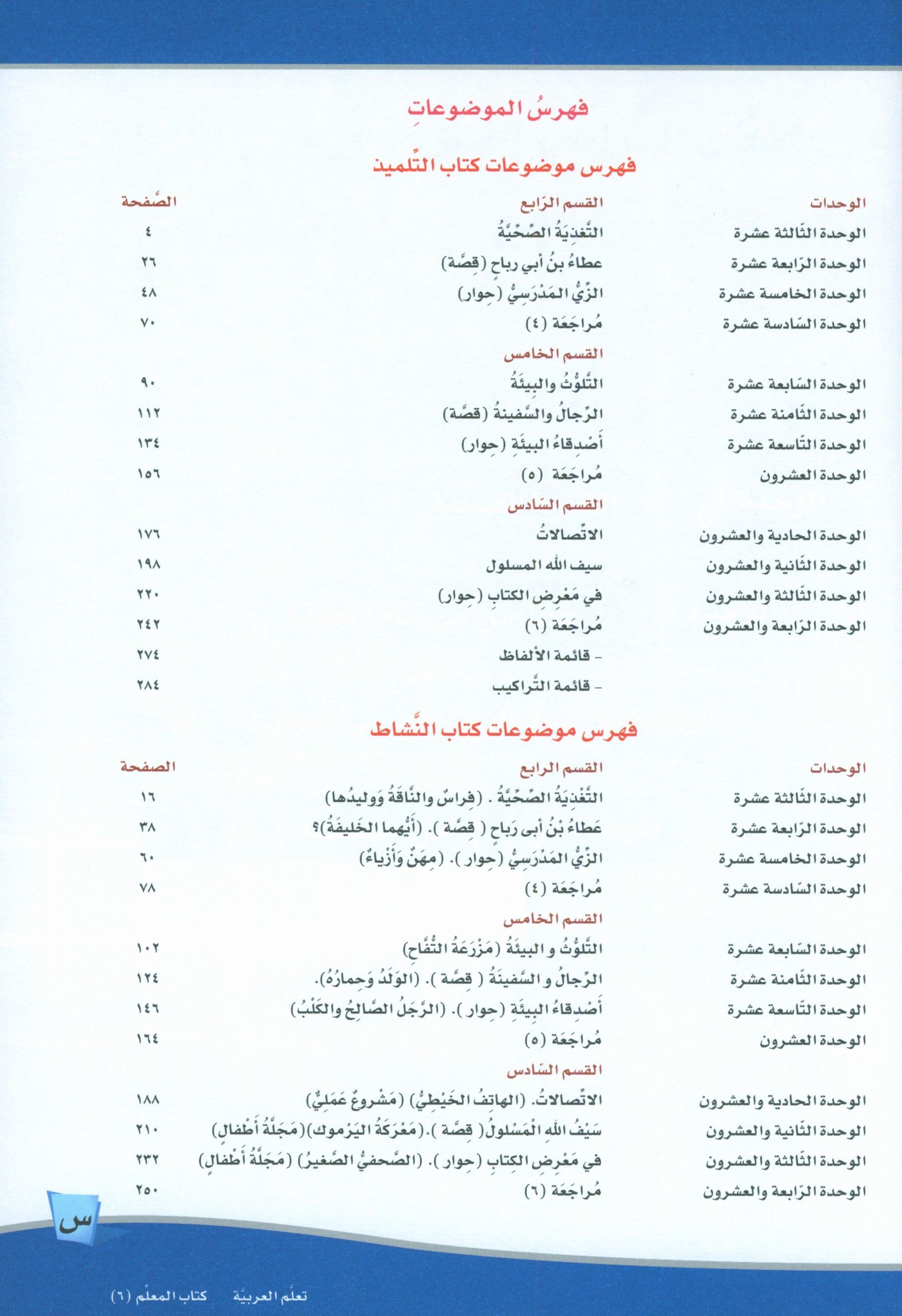 ICO Learn Arabic Teacher Book Level 6 Part 2 تعلم العربية كتاب المعلم