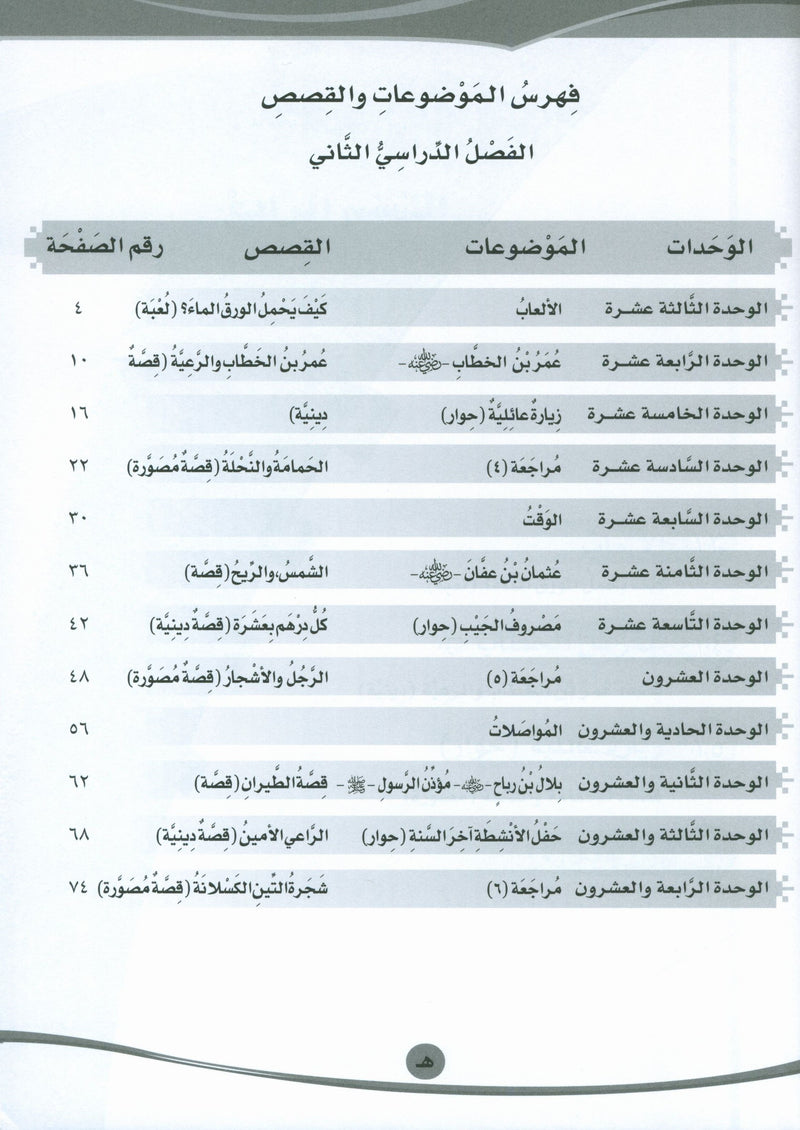ICO Learn Arabic Workbook Level 4 Part 2 تعلم العربية كتاب التدريبات