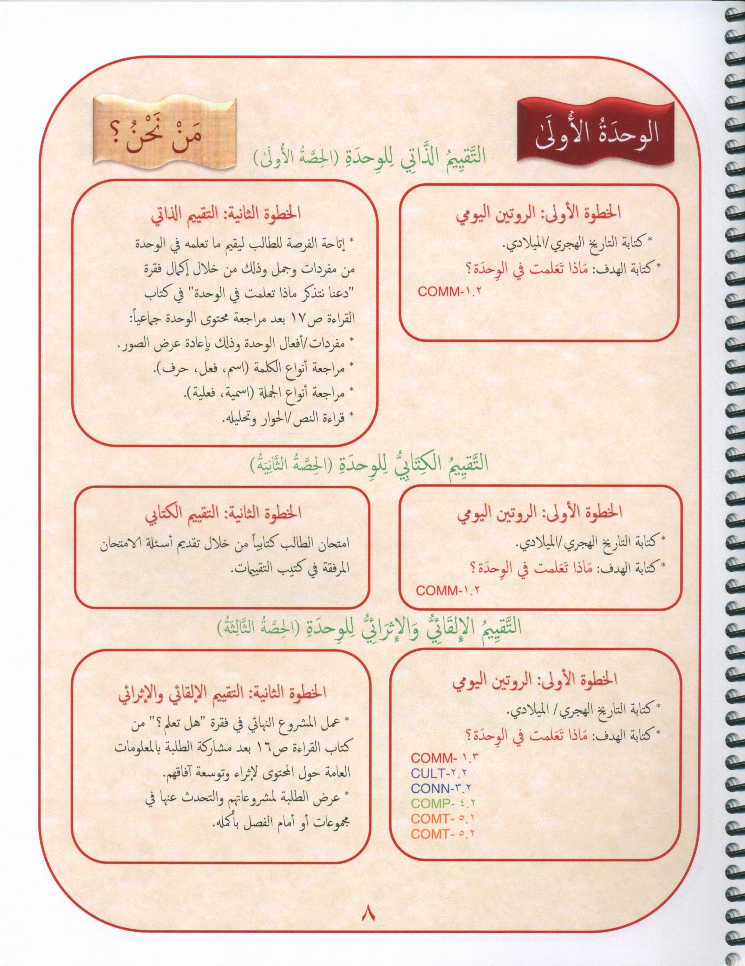 دليل المعلم لجواهر اللغة العربية - المستوى 4