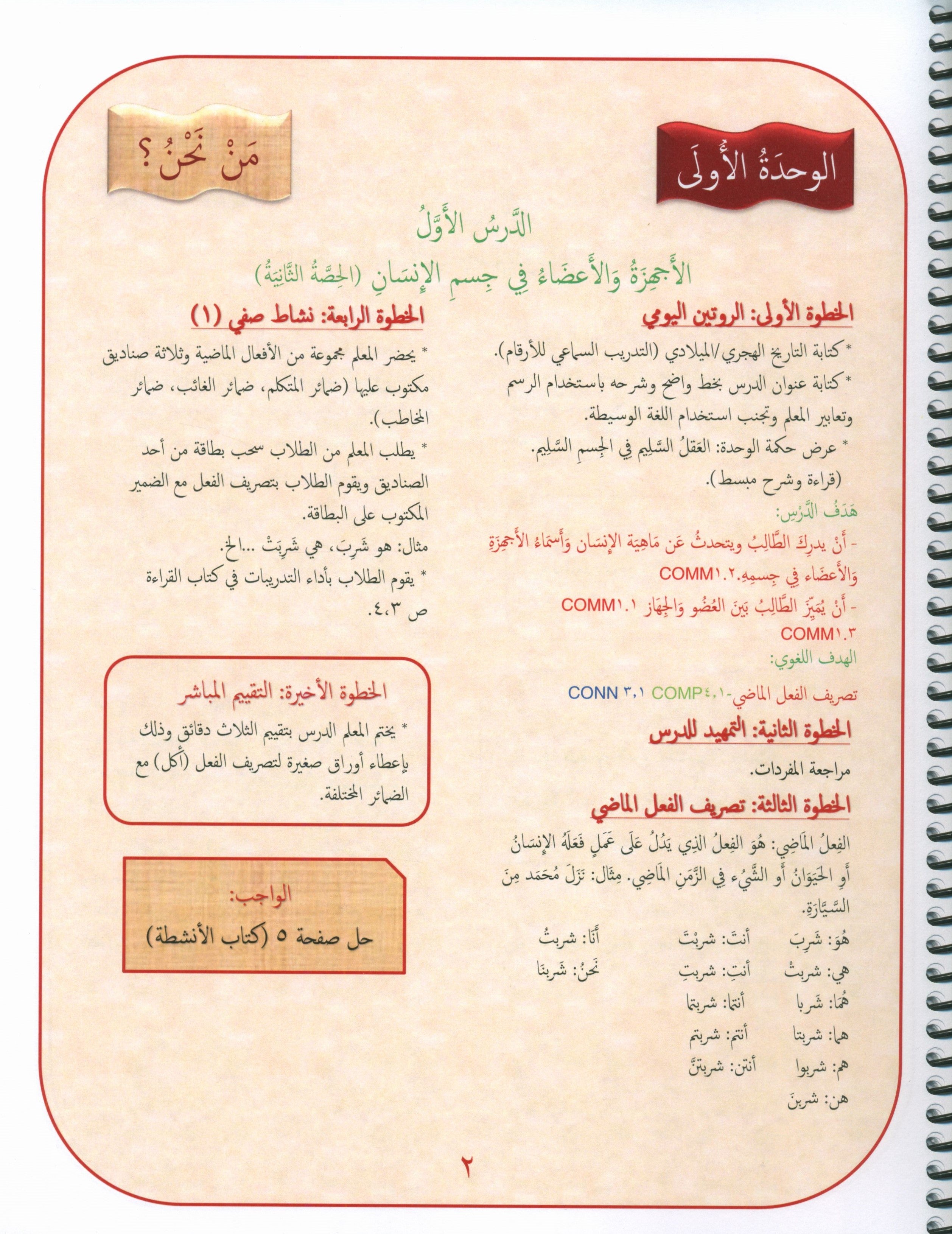 جواهر معلم اللغة العربية دليل المستوى 5