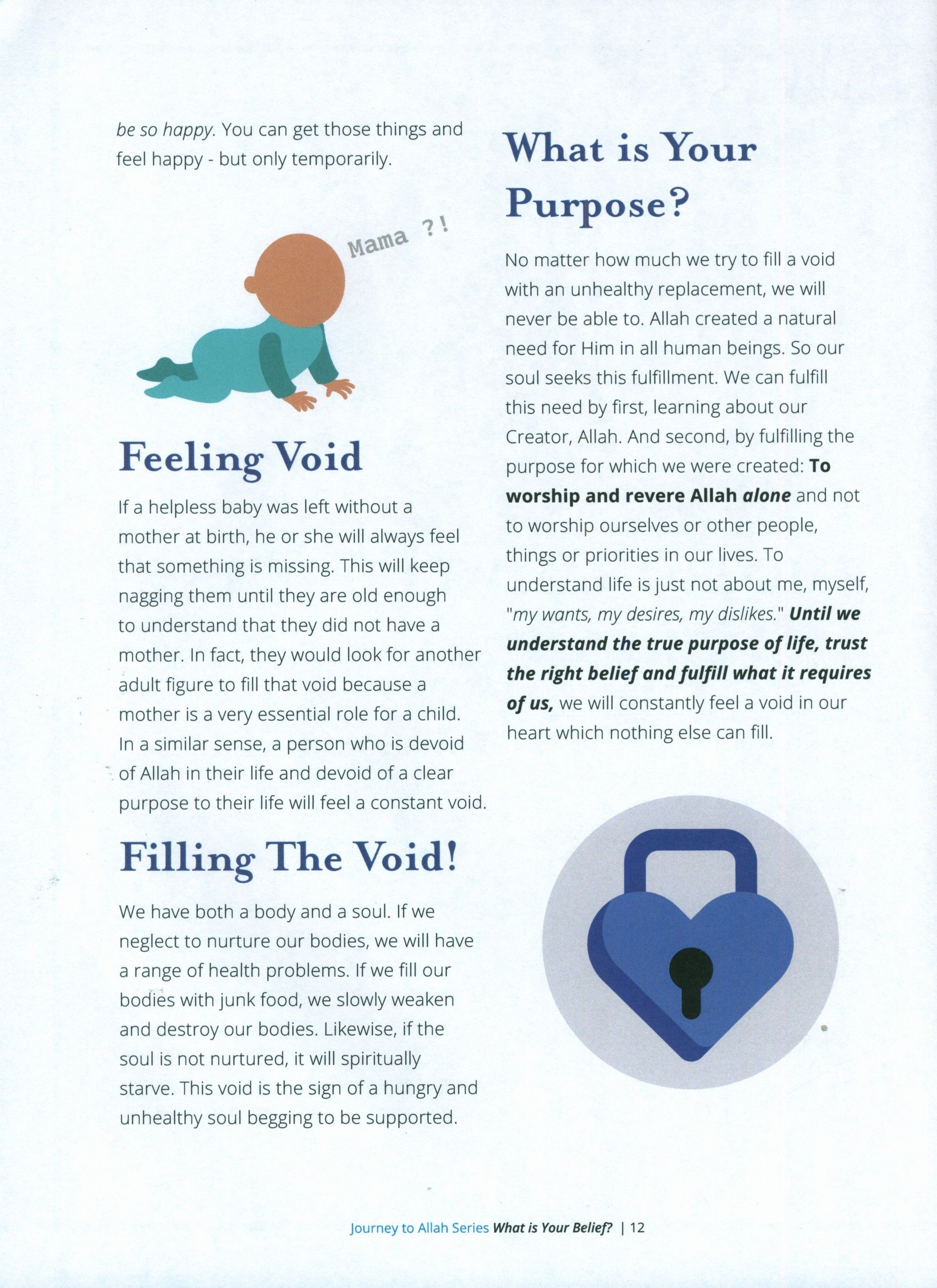 What is Your Belief : A Practical Guide to Knowing Allah (Journey to Allah Series)