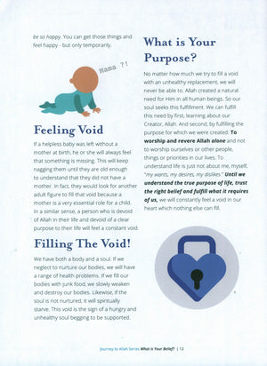 What is Your Belief : A Practical Guide to Knowing Allah (Journey to Allah Series)